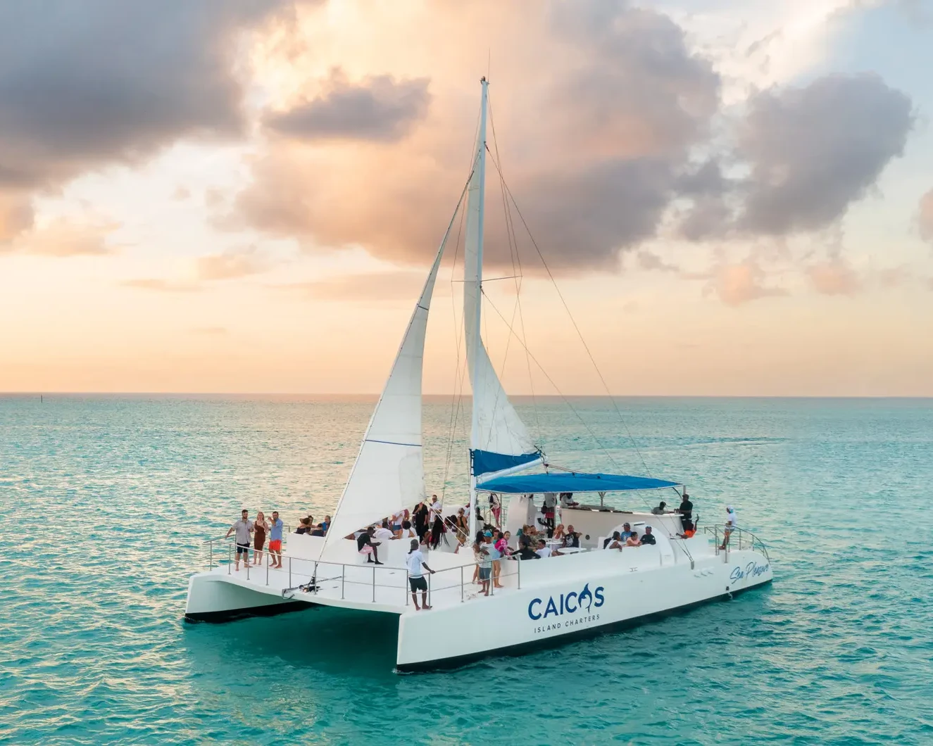 caicos island charters sunset tours